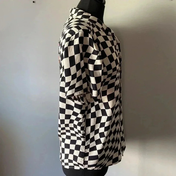 Elvis Presley x Shoe Palace | Checkered  Button Down - Picture 9 of 14